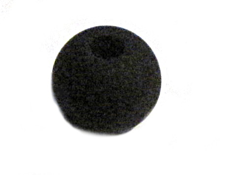 Polarisperle, Kugel, 6mm, schwarz